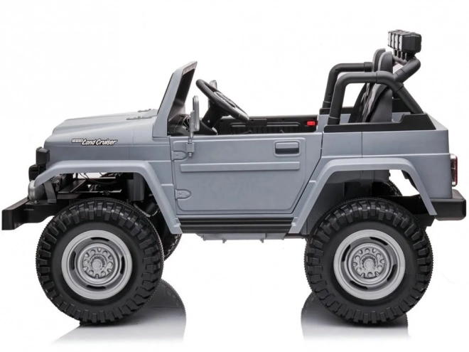 Elektrisches Kinderauto Toyota Land Cruiser – Grau