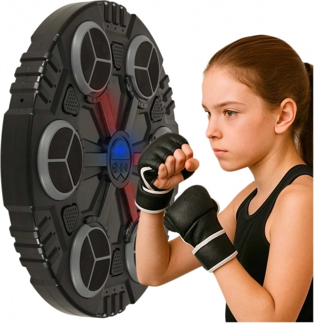 Trainings-Boxziel für die Wand mit Bluetooth-Musik und USB