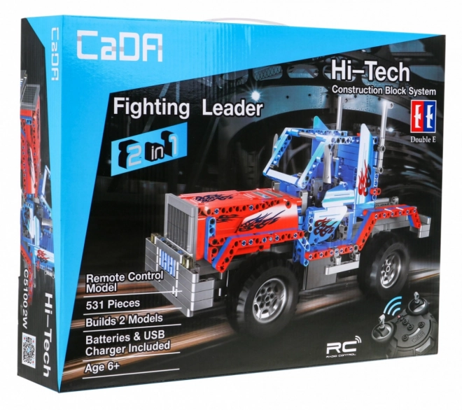Ferngesteuertes 2-in-1-Geländewagen-Bauset für Kinder ab 6 Jahren