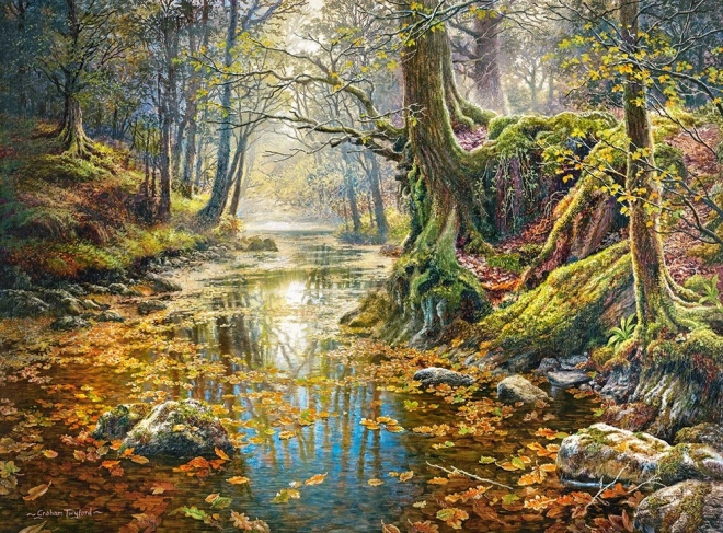 Puzzle Herbstwald der Erinnerungen