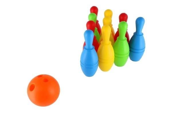 Bowling Kegel Set aus Kunststoff