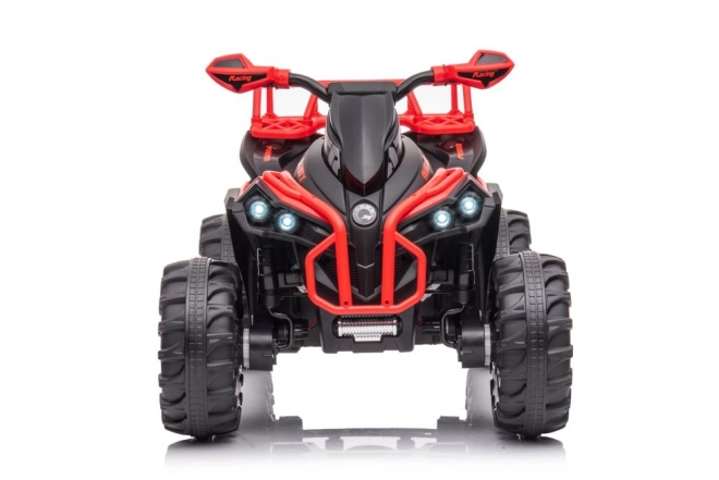 Roter Akku-Quad für Kinder