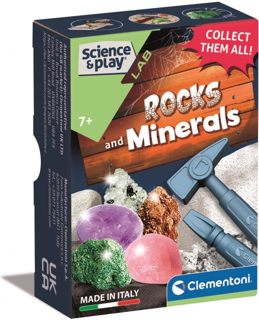 Clementoni Wissenschaft & Spiel Geologische Entdecker-Sets: Steine und Mineralien