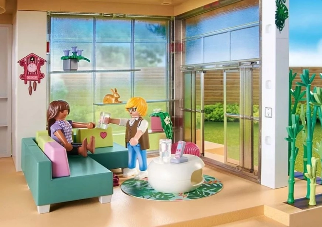 Playmobil Haus mit Wintergarten