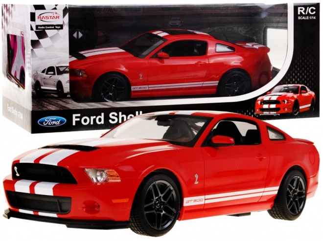 Ford Shelby Mustang GT500 Rot Ferngesteuertes Auto Modell 1:14