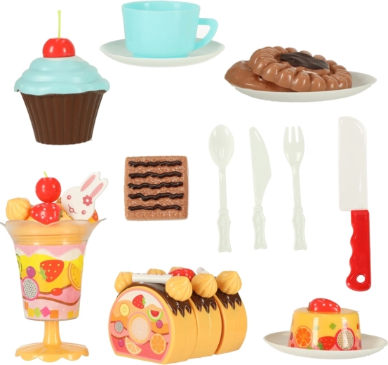 Umfangreiche Ausstattung mit 75 Teilen