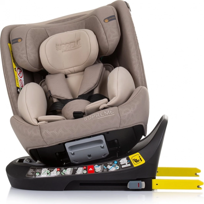 Kinderautositz Chipolino Supreme i-Size - Macadamia