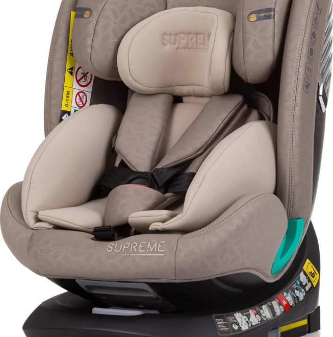 Kinderautositz Chipolino Supreme i-Size - Macadamia