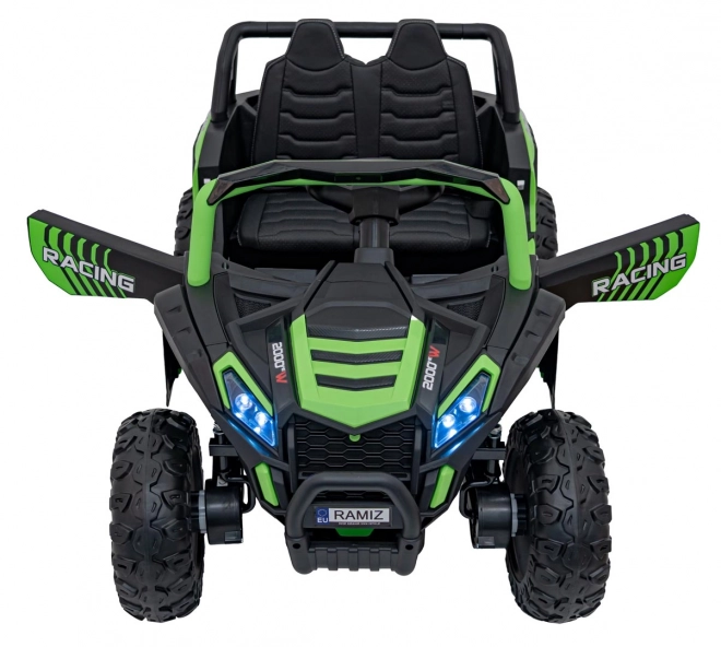 Elektrisches Kinderauto Buggy UTV 2000M Racing Grün