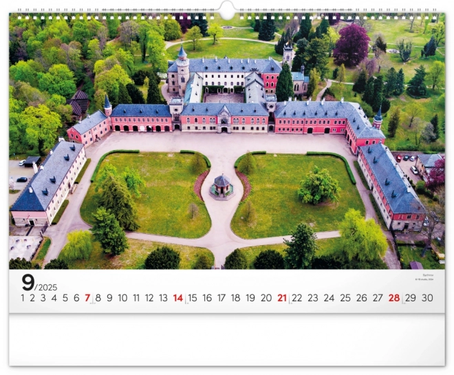 Notique Wandkalender Panorama Tschechische Republik 2025