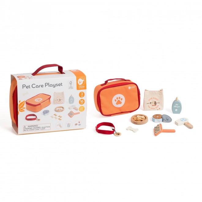 Klassischer Tierpflege Spielset von Classic World