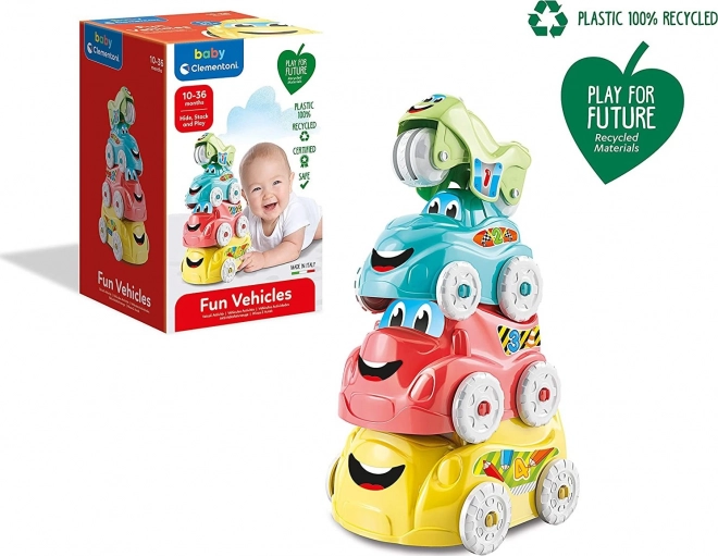 Clementoni Baby Auto-Turm