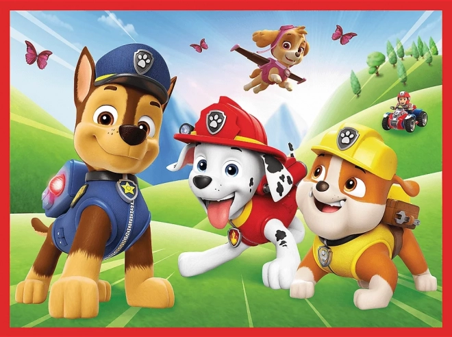 Puzzle und Memo-Set: Abenteuer mit der Paw Patrol