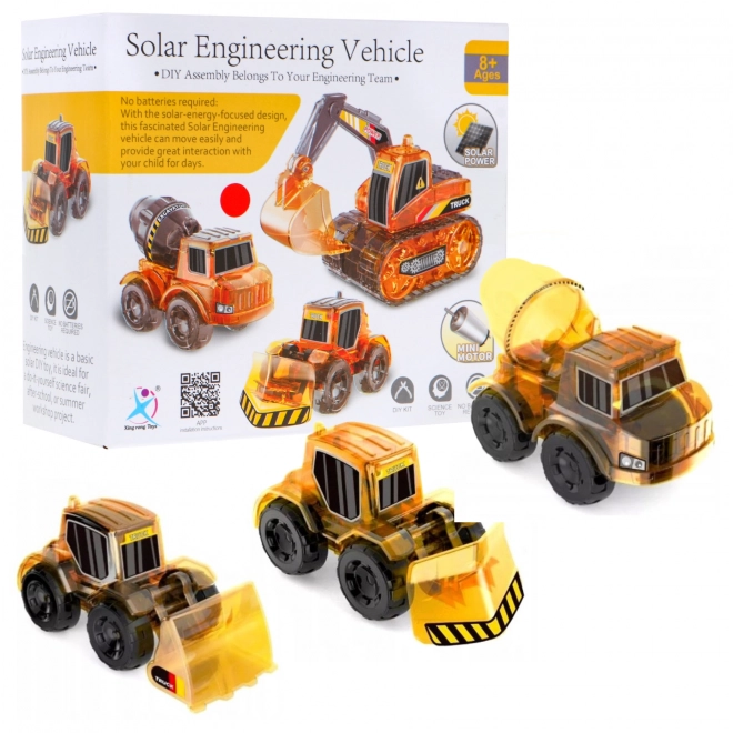 Bildungs-Solar-Baufahrzeuge 3-in-1 Set für Kinder