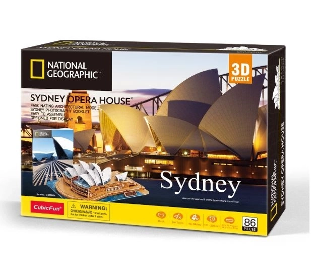 3D-Puzzle National Geographic Sydney