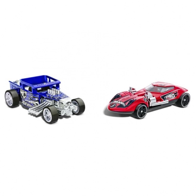 Hot Wheels Zurückziehbare Fahrzeug-2er-Set