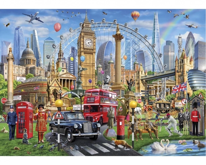 Puzzle Londons Aufruf 1000 Teile
