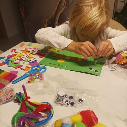 Großes Kreativ-Set für Kinder von Kruzzel