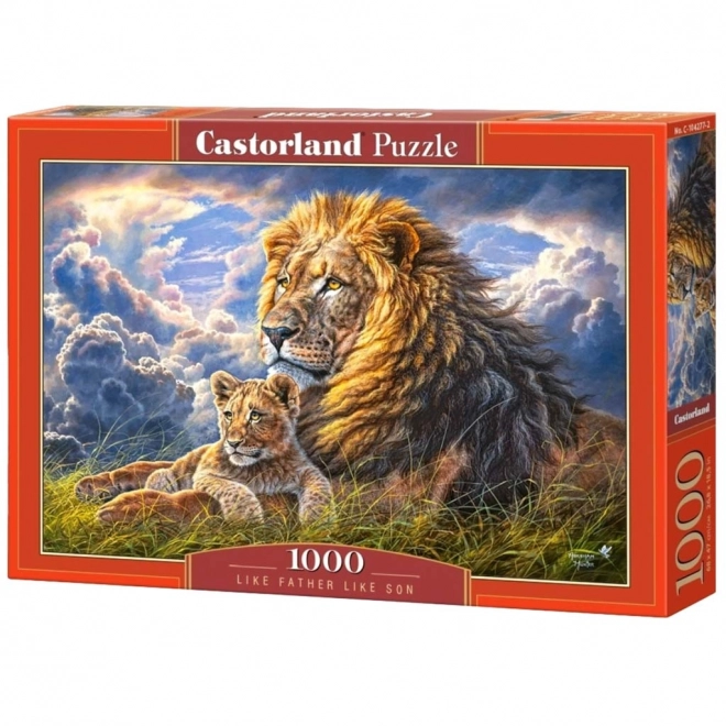 Puzzle 1000 Teile Vater und Sohn