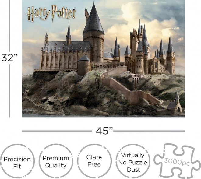 AQUARIUS Puzzle Harry Potter: Hogwarts 3000 Teile