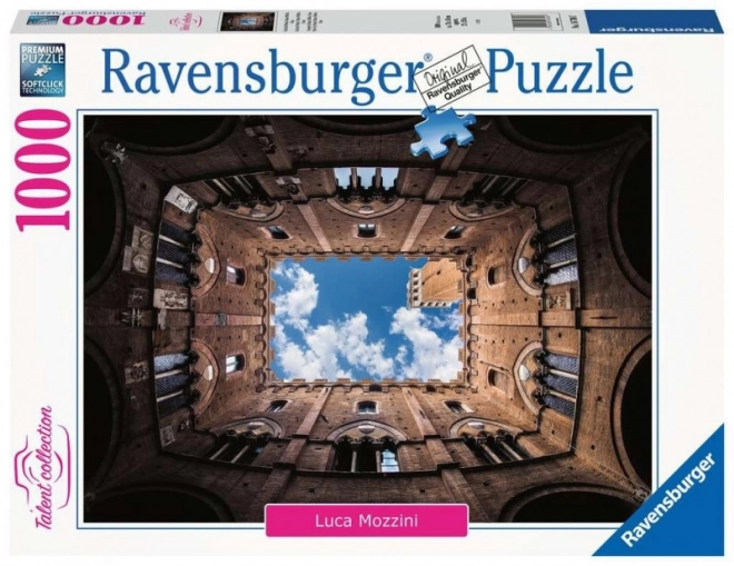 Ravensburger Puzzle Hof des Palazzo Pubblico 1000 Teile