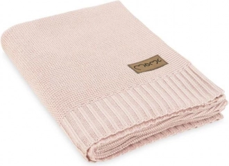 Kinderstrickdecke MoMi HUG rosa
