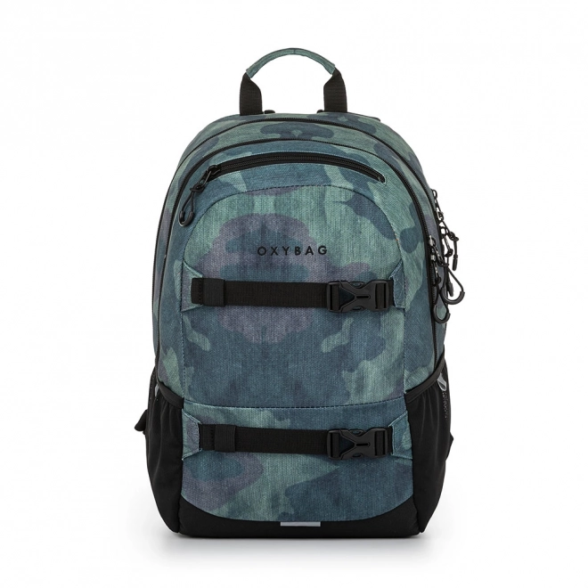 Schulrucksack und Federmäppchen OXY Sport Camo Set