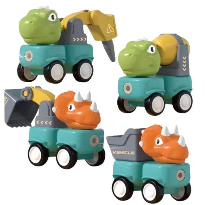Magnetische Konstruktionsspielzeug Dinosaurier Set