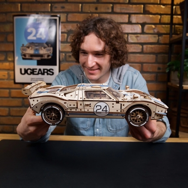 Ugears 3D Holzmechanikpuzzle Endurance Racer