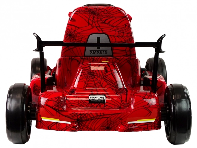 Gokart mit Batterie Rot Spider