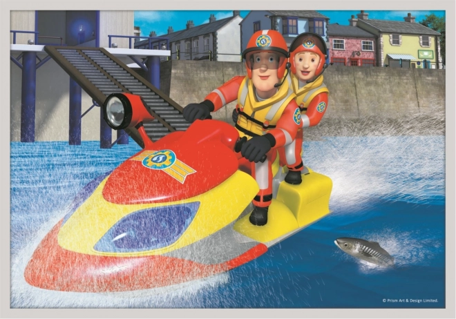 Puzzle Erkenne das Rettungsteam Sam