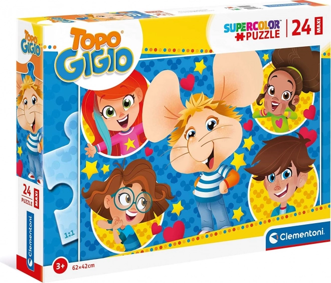 Puzzle Myšák Gigio Maxi 24 Teile