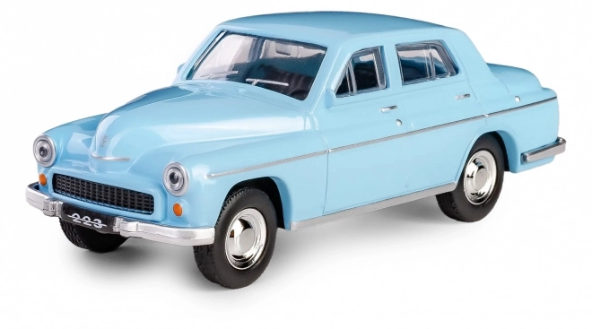 Klassisches PRL-Fahrzeug Warszawa 223 Blau