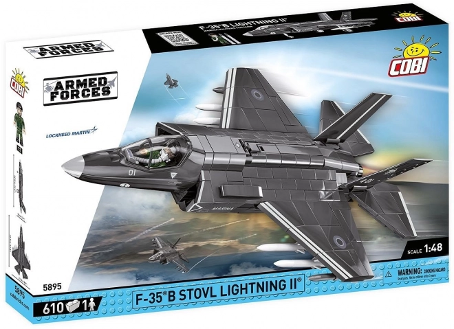 F-35B Lightning II Bausatz aus Bausteinen