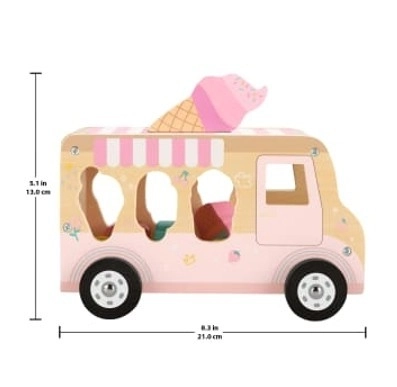 Holz-Eiscremesorter Fisher-Price