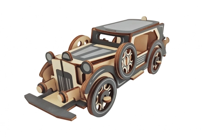 Holzspielzeug 3D Puzzle Oldtimer Limousine