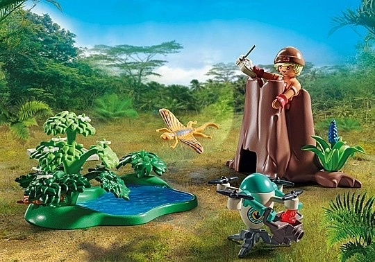 Forschungsstation für Dimorphodon-Dinosaurier von PLAYMOBIL