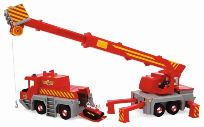 Feuerwehrmann Sam 2-in-1 Feuerwehrwagen mit Kran