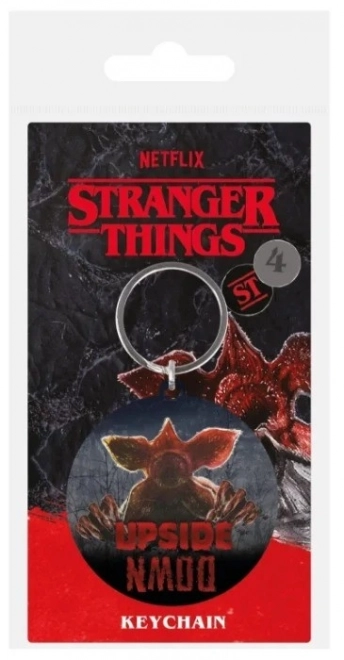 Gummischlüsselanhänger Stranger Things 4 Demogorgon