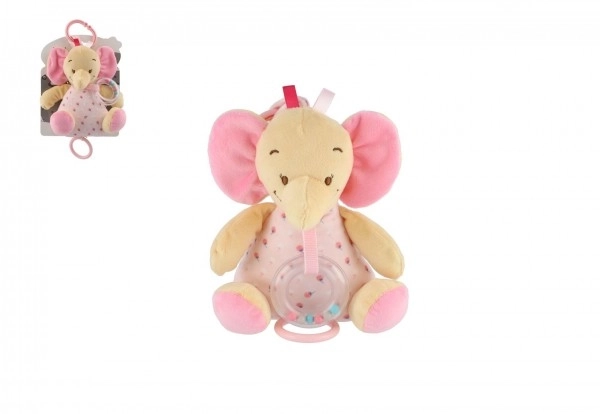 Spieluhr Elefant Pink