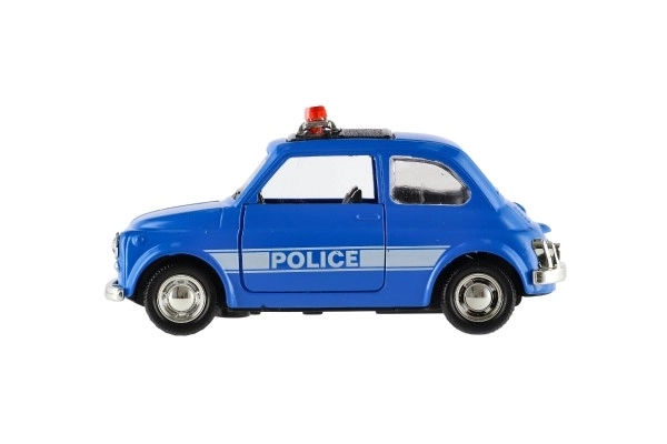 Retro Polizeiauto mit Rückzugsmechanismus