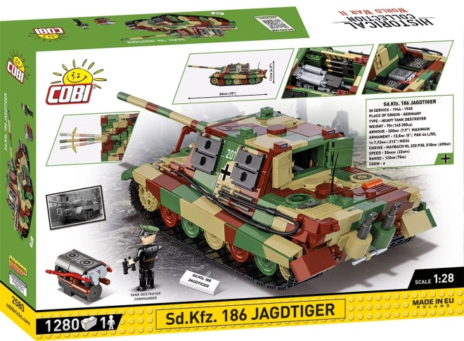 Jagdpanzer Tiger II Modellbausatz COBI