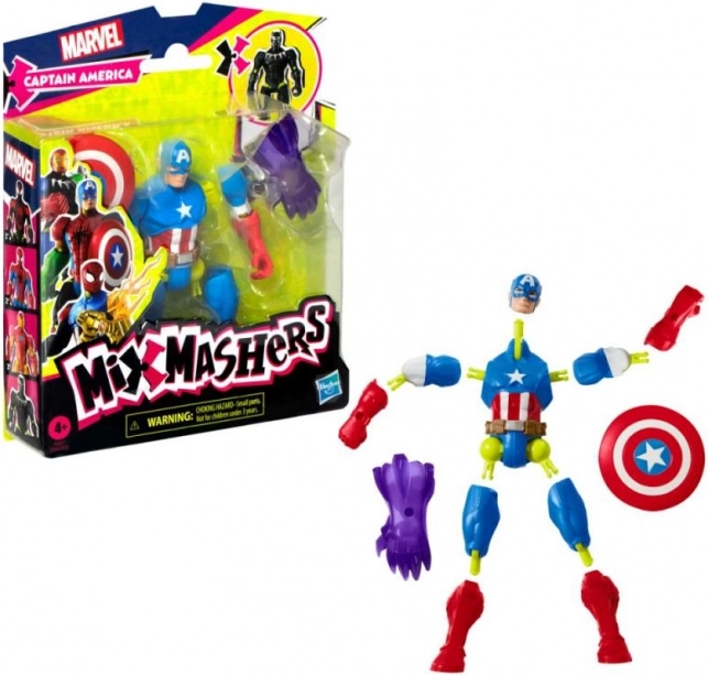 Avengers Mixmashers Captain America Figur