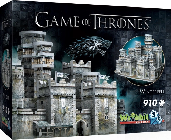 WREBBIT 3D-Puzzle Game of Thrones: Winterfell 910 Teile