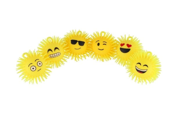 Antistress Smiley Gesicht Flauschiger Ball