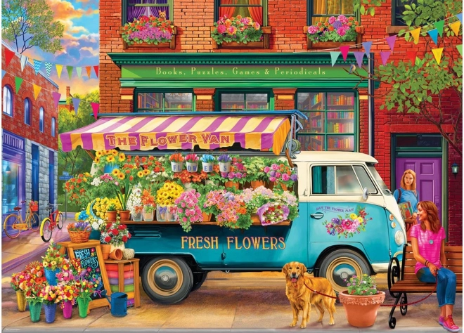 Puzzle EUROGRAPHICS Blumenlieferwagen 1000 Teile
