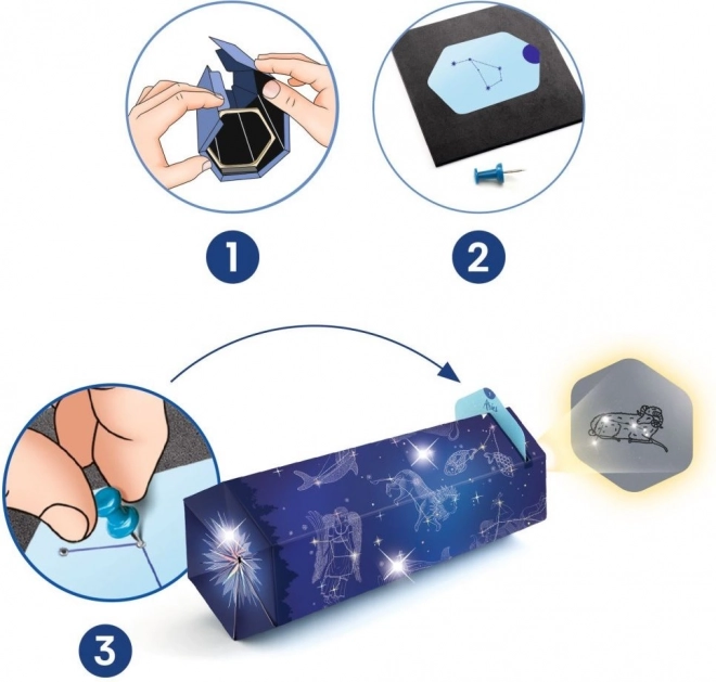 Projektor Sternbilder DJECO DIY