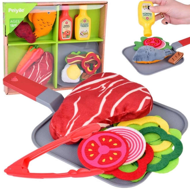 Spielset Kochen: Gesunde Gemüse und Speisen