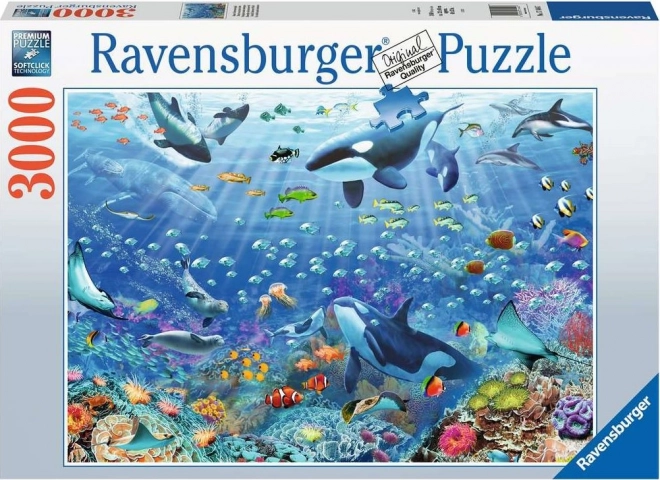 Ravensburger Puzzle Bunte Unterwasserwelt 3000 Teile