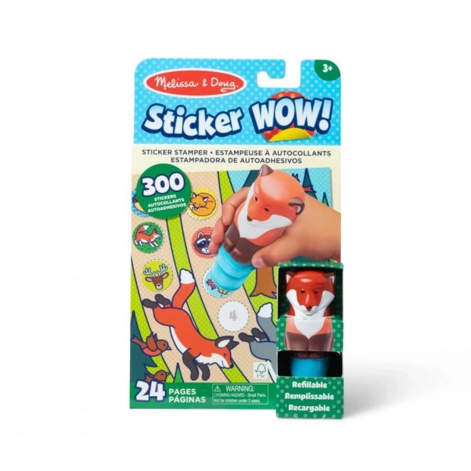 Sticker WOW! Stempel mit Stickern - Fuchs